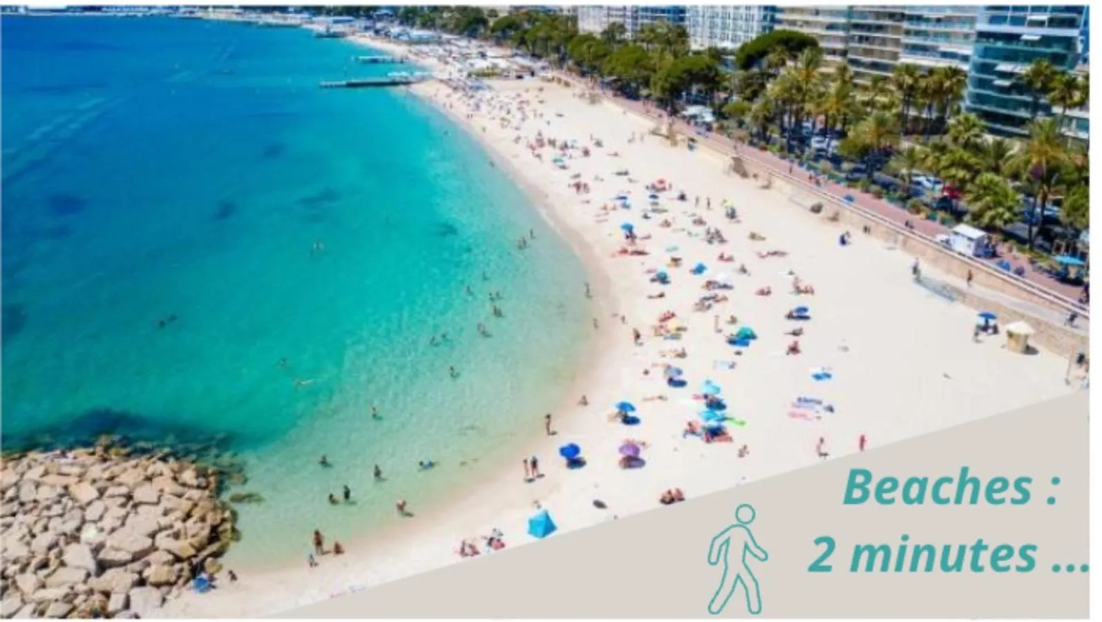 F3 Rue Marechal Foch, Hypercentre A 2 Minutes Du Palais Des Festivals Daire Cannes