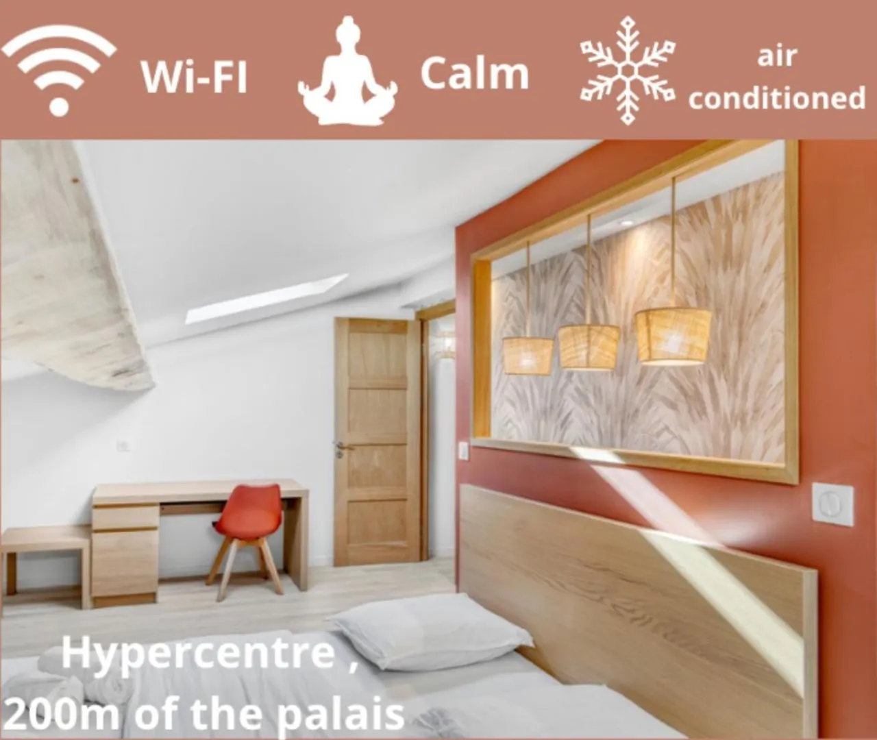 F3 Rue Marechal Foch, Hypercentre A 2 Minutes Du Palais Des Festivals Daire Cannes